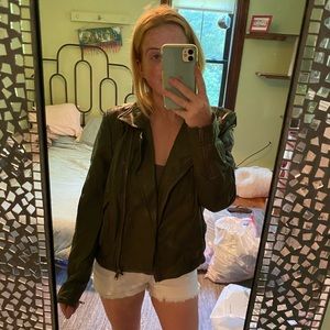 Free People Leather Jacket (Faux)